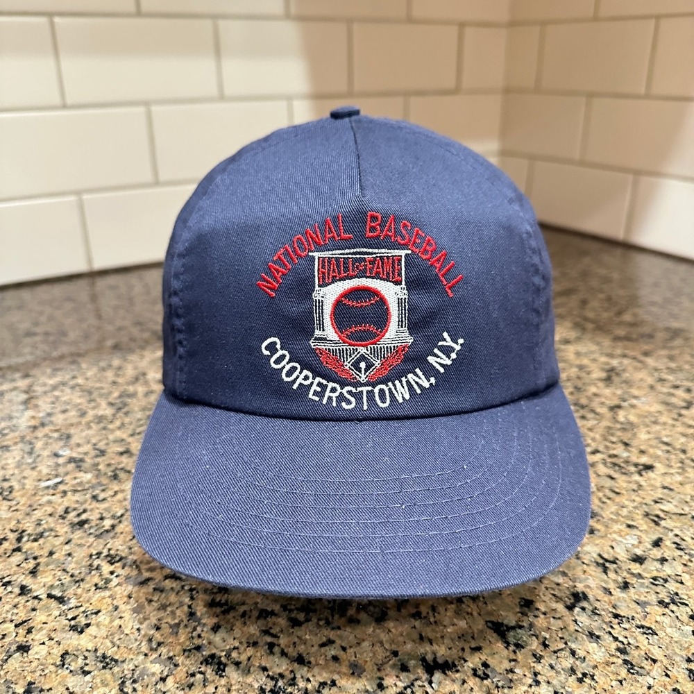 Vtg National Baseball Hall of Fame ANNCO Snapback Hat Made in USA